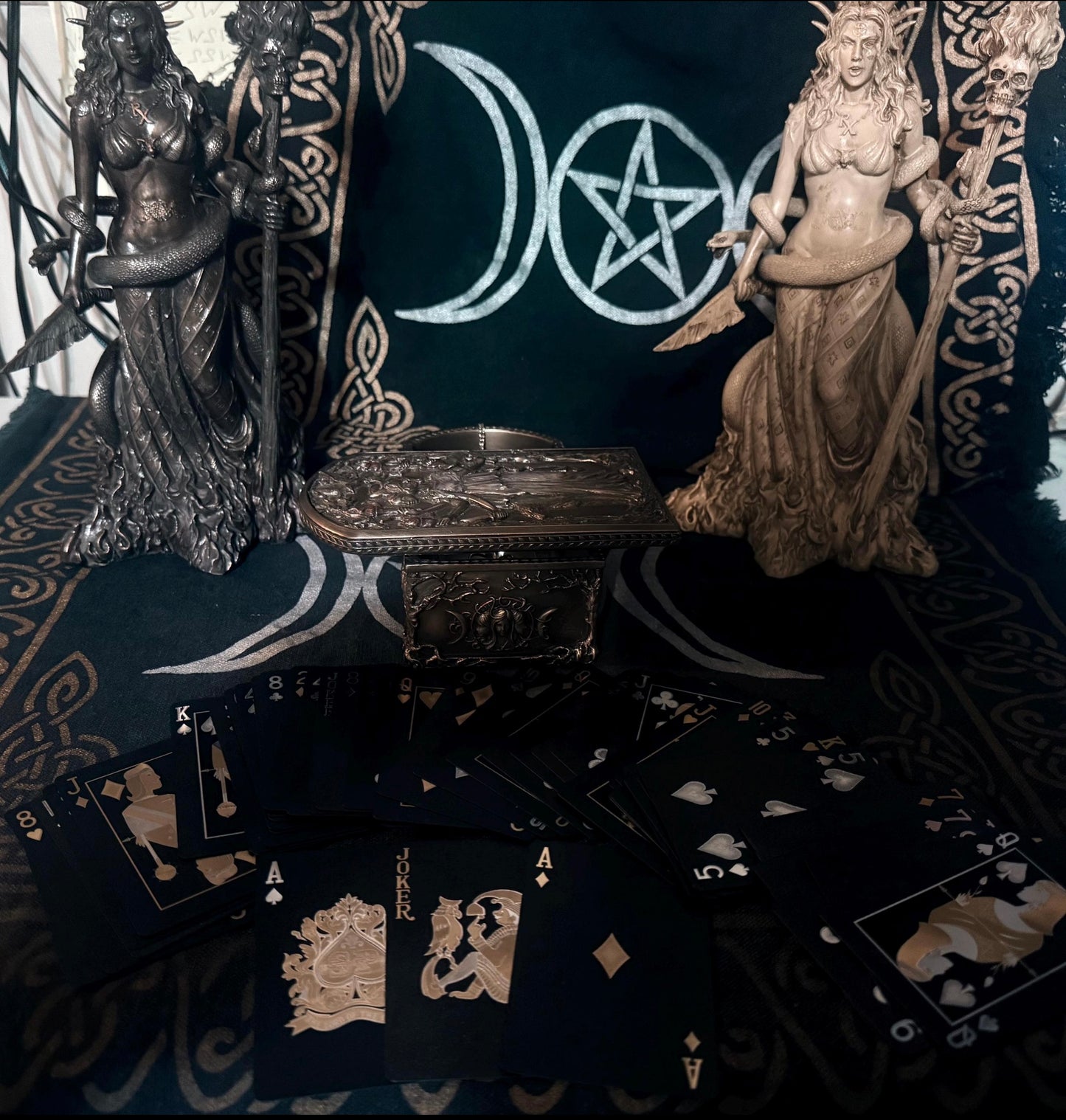 Hecate Divine Triple Moon Goddess Spiritual Cartomancy/Pendulum Reading