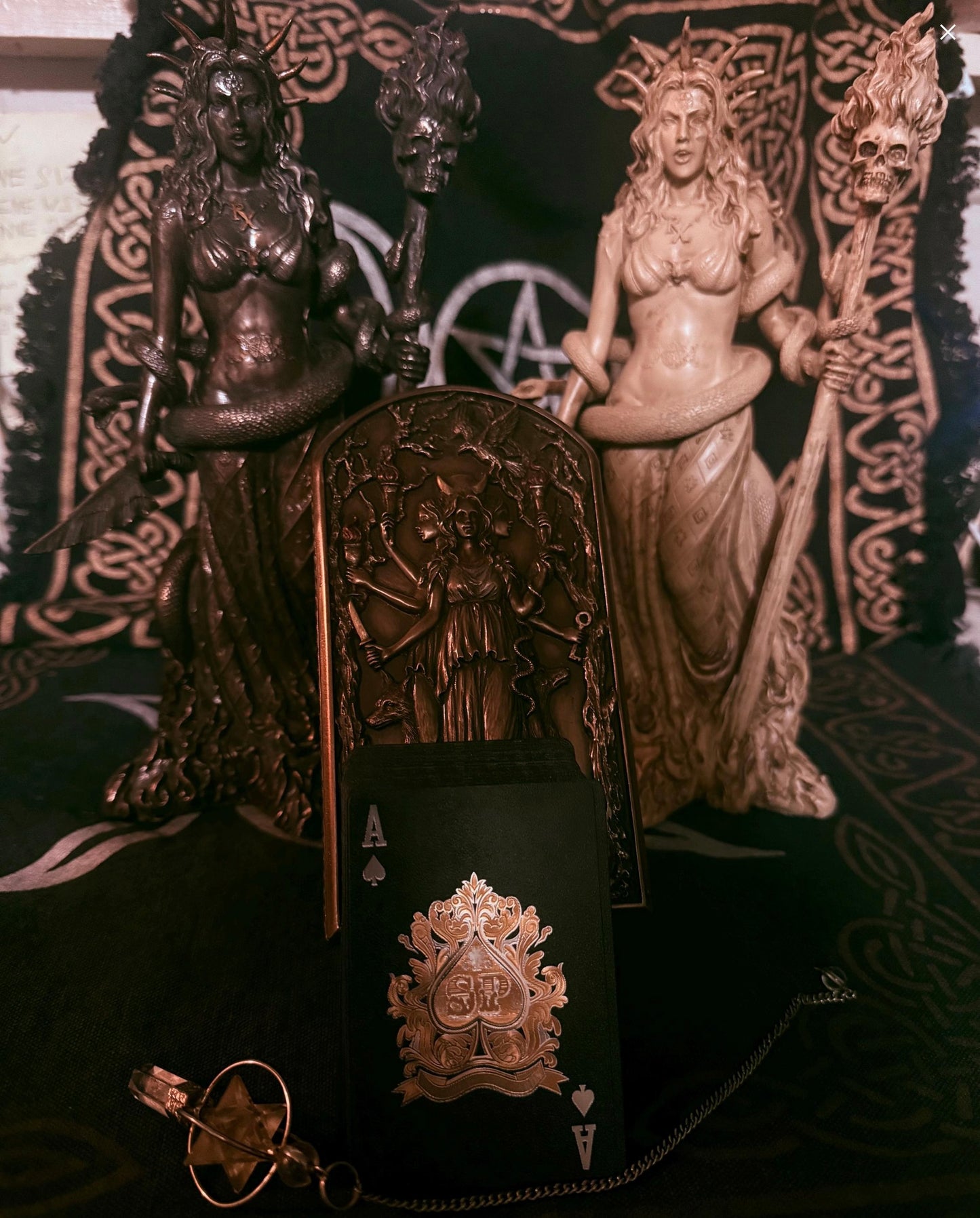 Hecate Divine Triple Moon Goddess Spiritual Cartomancy/Pendulum Reading