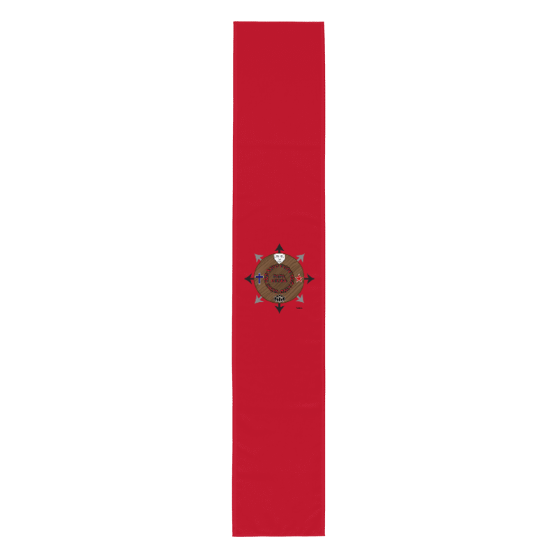 Egbe Ire Awo Signature Logo Papa Legba Vodoun Table runner