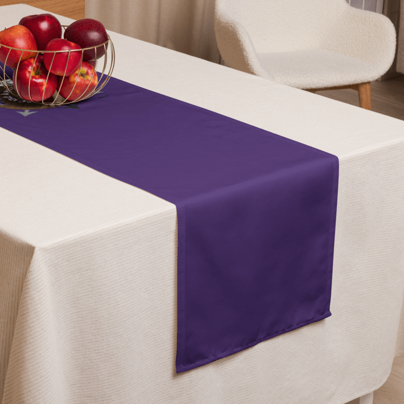Egbe Ire Awo Signature Logo Baron Samedi Vodoun Table runner