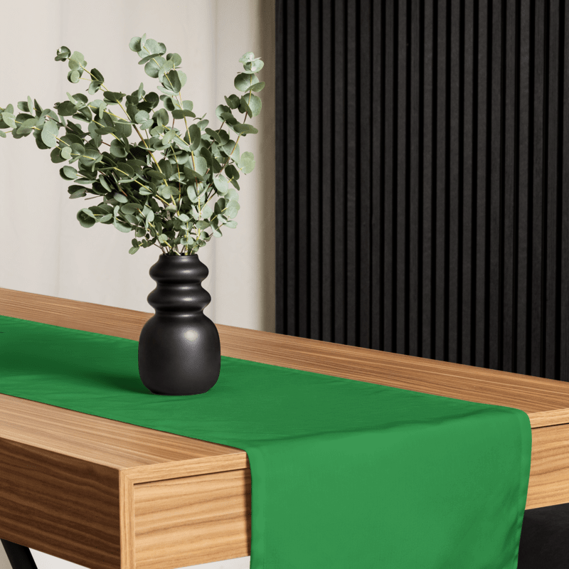 Egbe Ire Awo Signature Logo IFÁ Isese Green Table runner