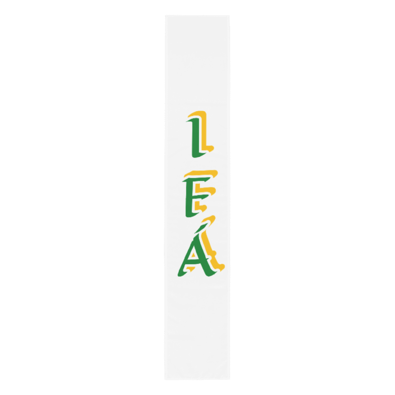 IFÁ Lucumi White Table runner