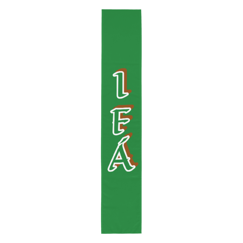 IFÁ Isese Green Table runner