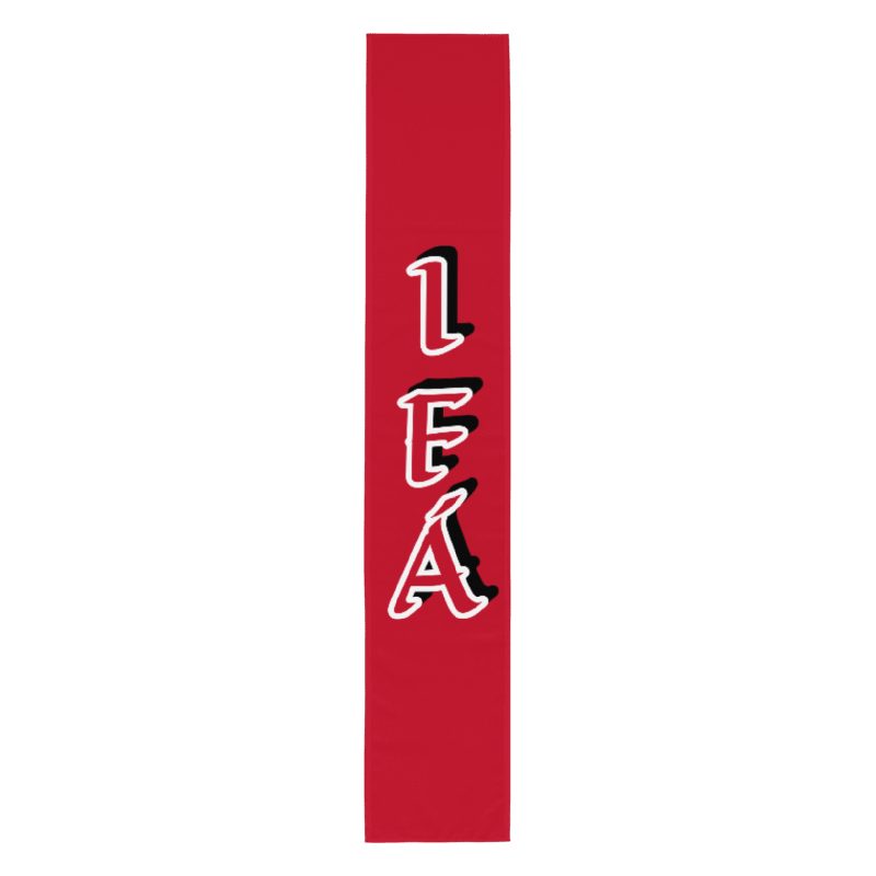 Egbe Iré Àwo Signature IFÁ Red Table runner
