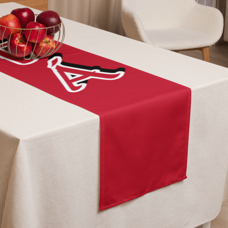 Egbe Iré Àwo Signature IFÁ Red Table runner