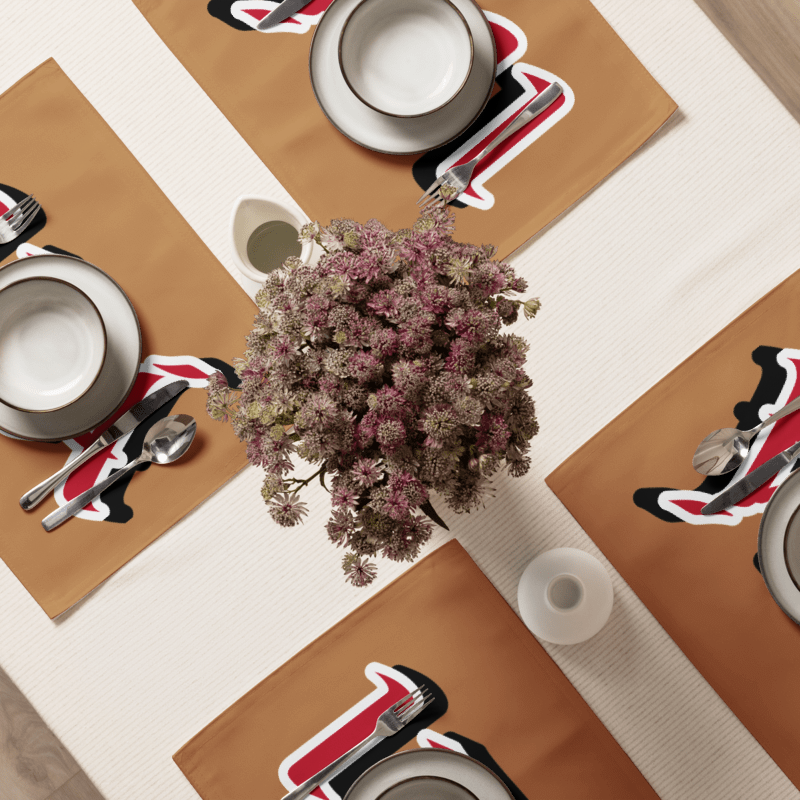 Egbe Iré Àwo Signature IFÁ Gold Placemat Set