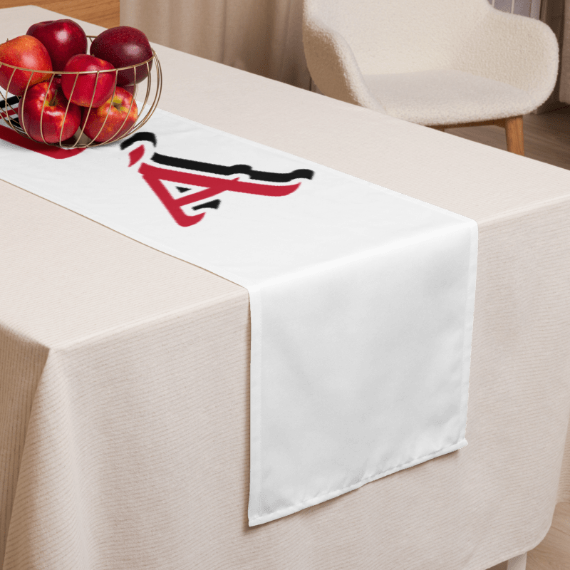 Egbe Iré Àwo Signature IFÁ White Table runner