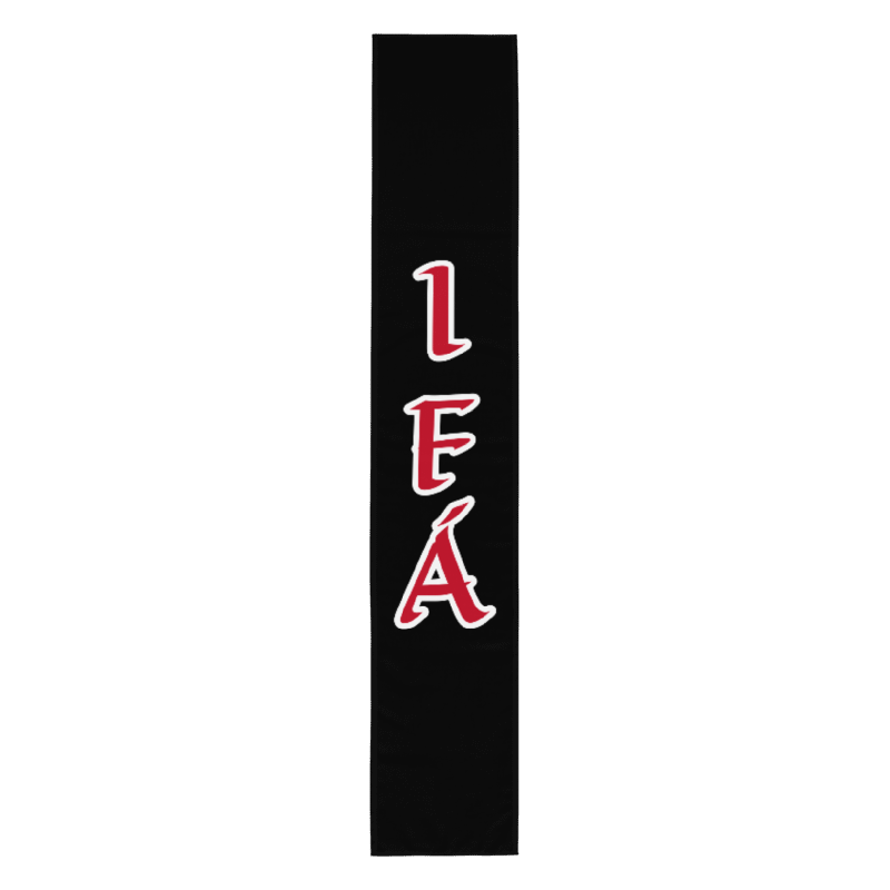 Egbe Iré Àwo Signature IFÁ Black Table runner