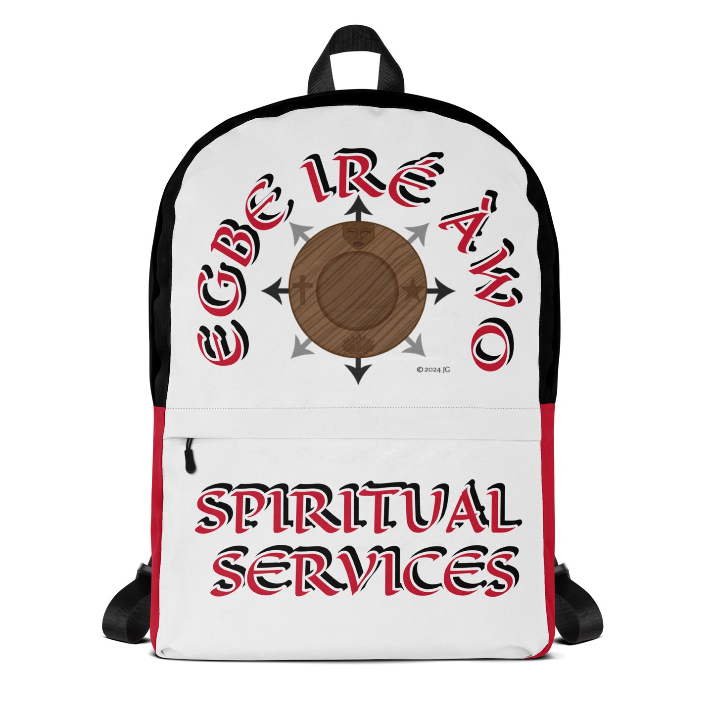 Egbe Apparel Egbe Ire Awo Logo Signature 1 Backpack