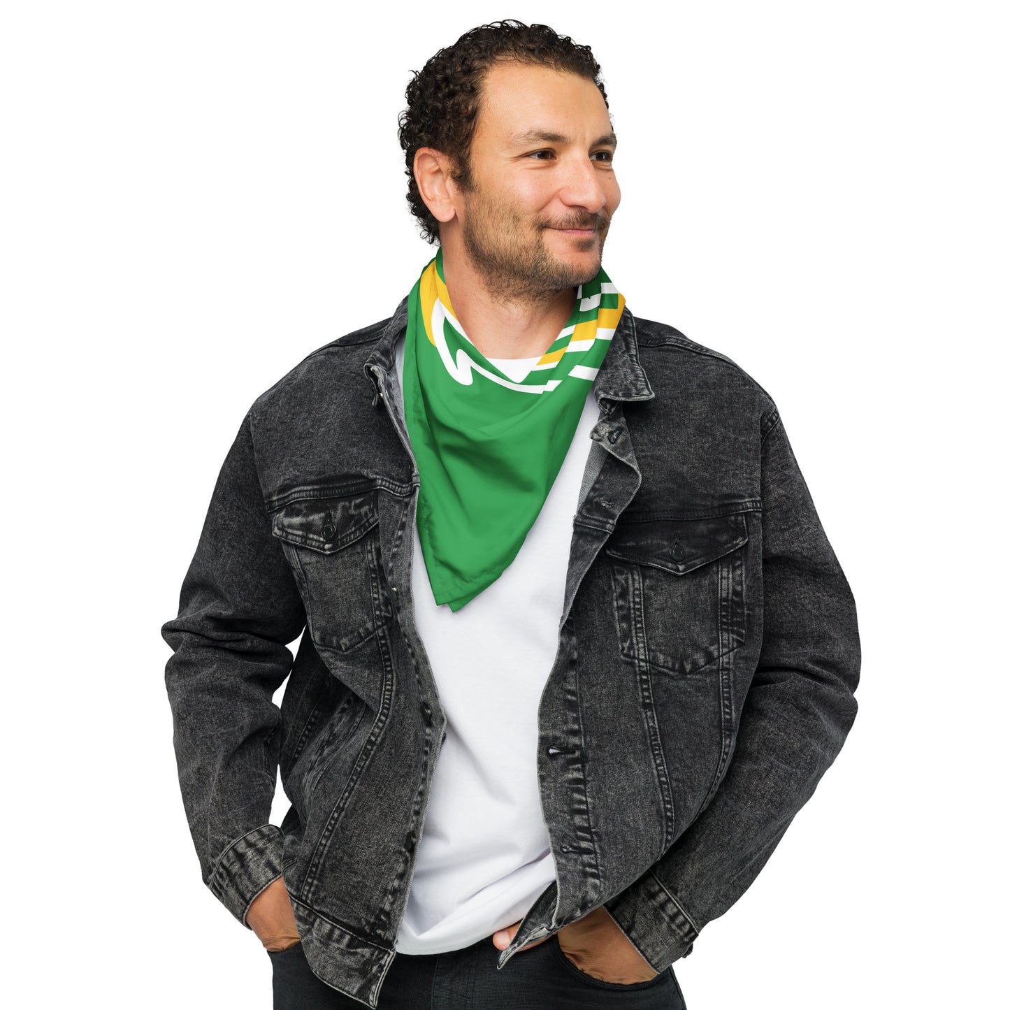 IFÁ Bold Lucumi Green bandana