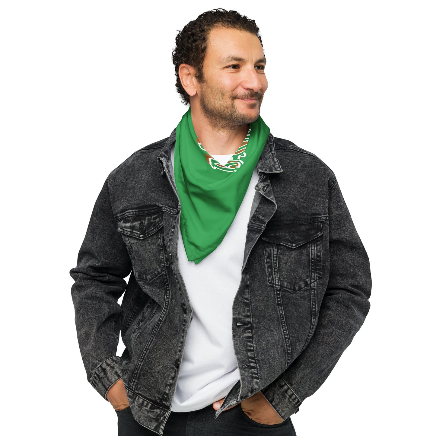 Babalawo Isese Green bandana