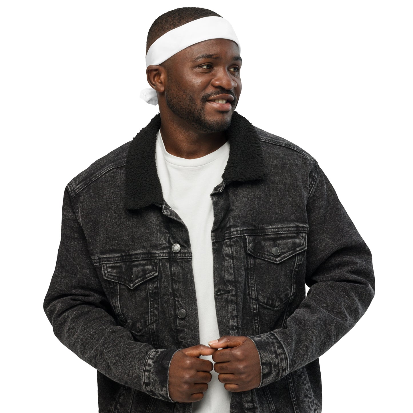 All purpose White bandana