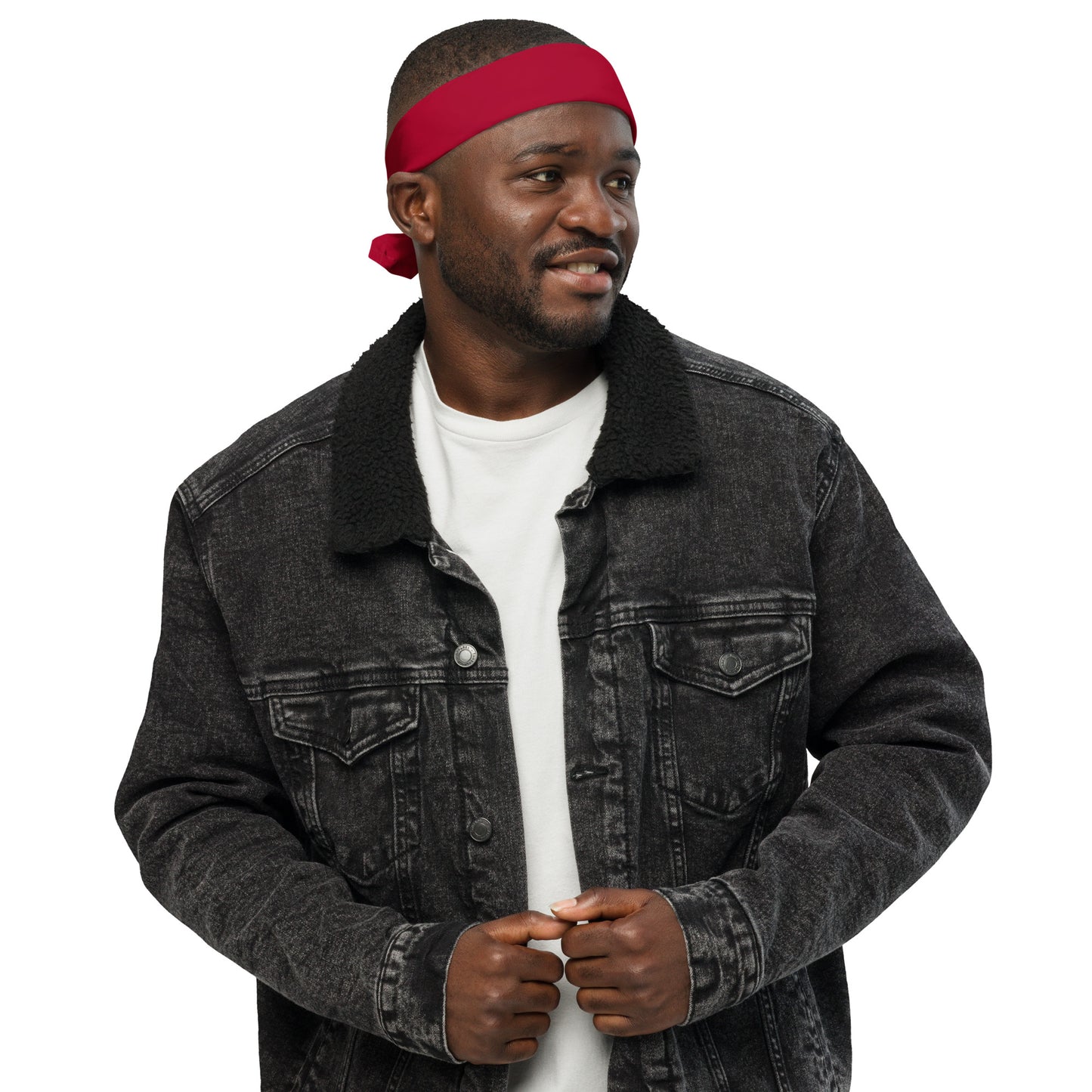 All purpose Carmine bandana