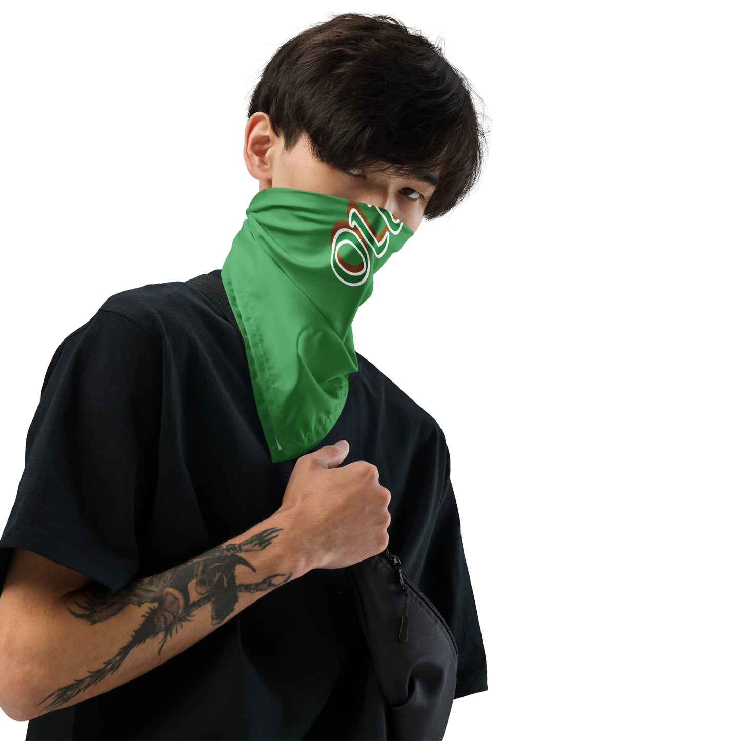 Oluwo Isese Green bandana