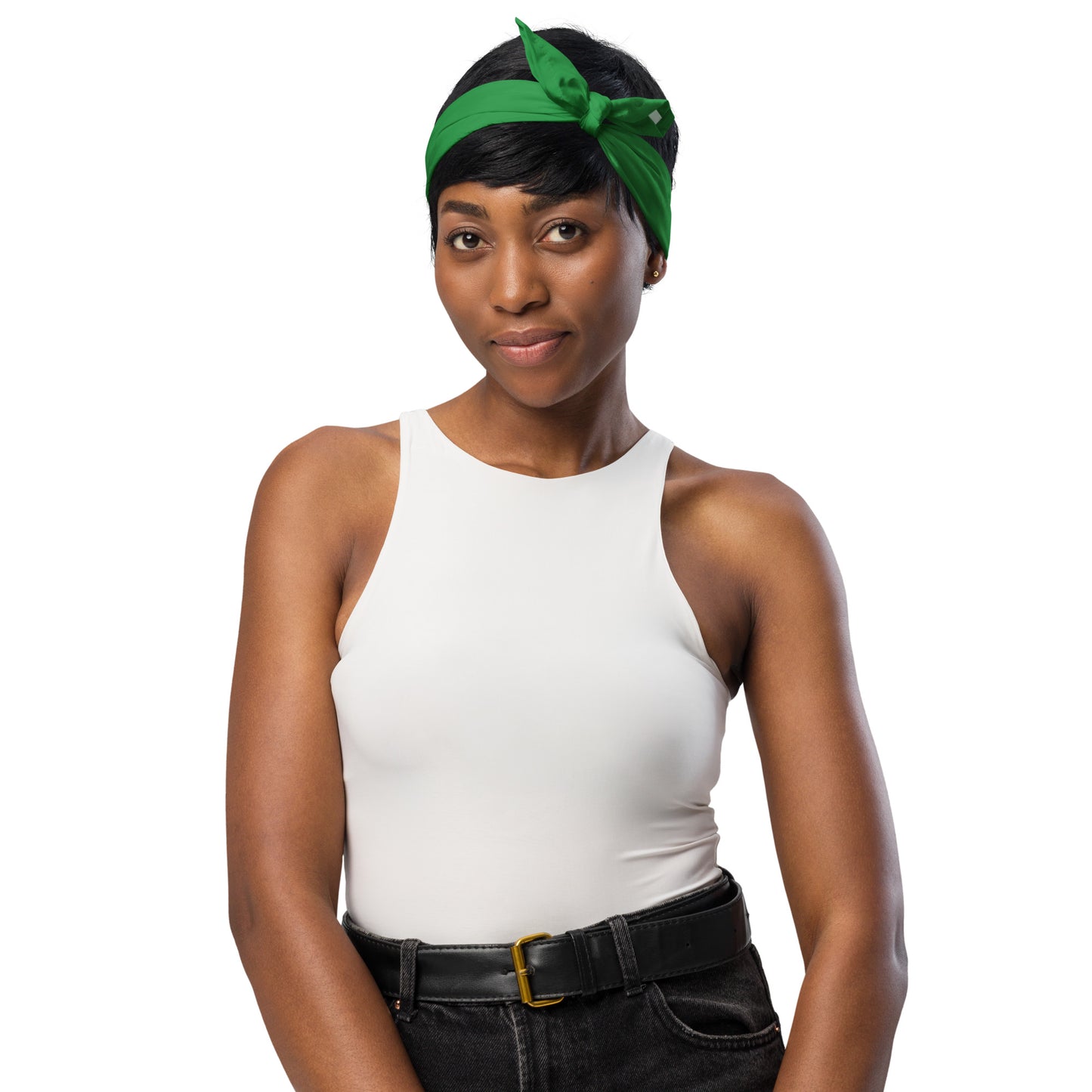 ÌYANIFÁ Isese Green bandana