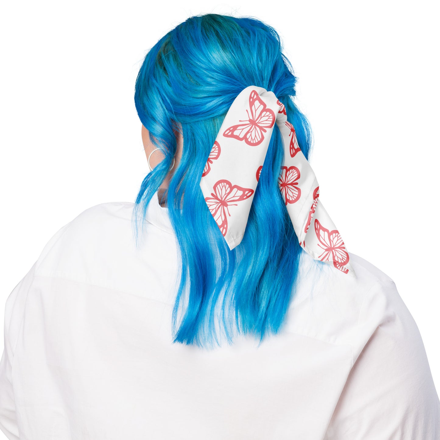 Ascension Pink bandana White