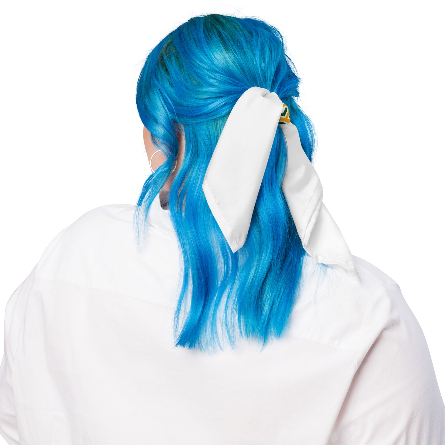 Oshun Ololodi Lucumi White bandana