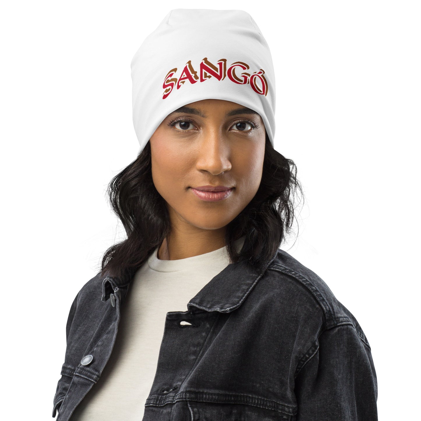 Sango 2 Small All-Over Print Beanie