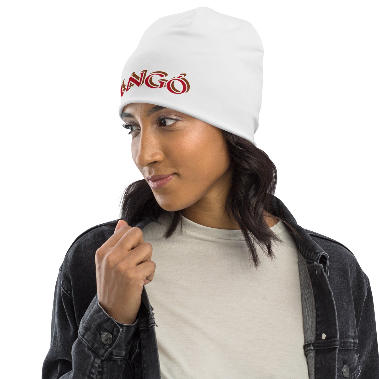 Sango 2 Small All-Over Print Beanie