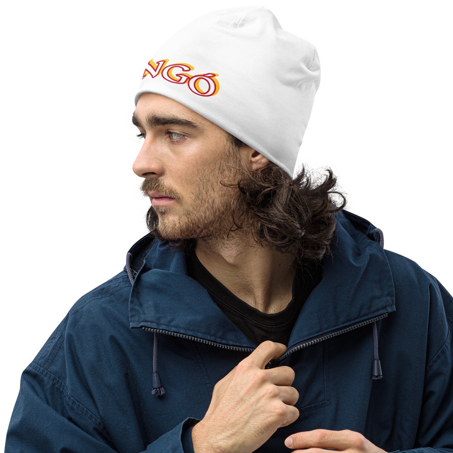 Sango 4 Small All-Over Print Beanie