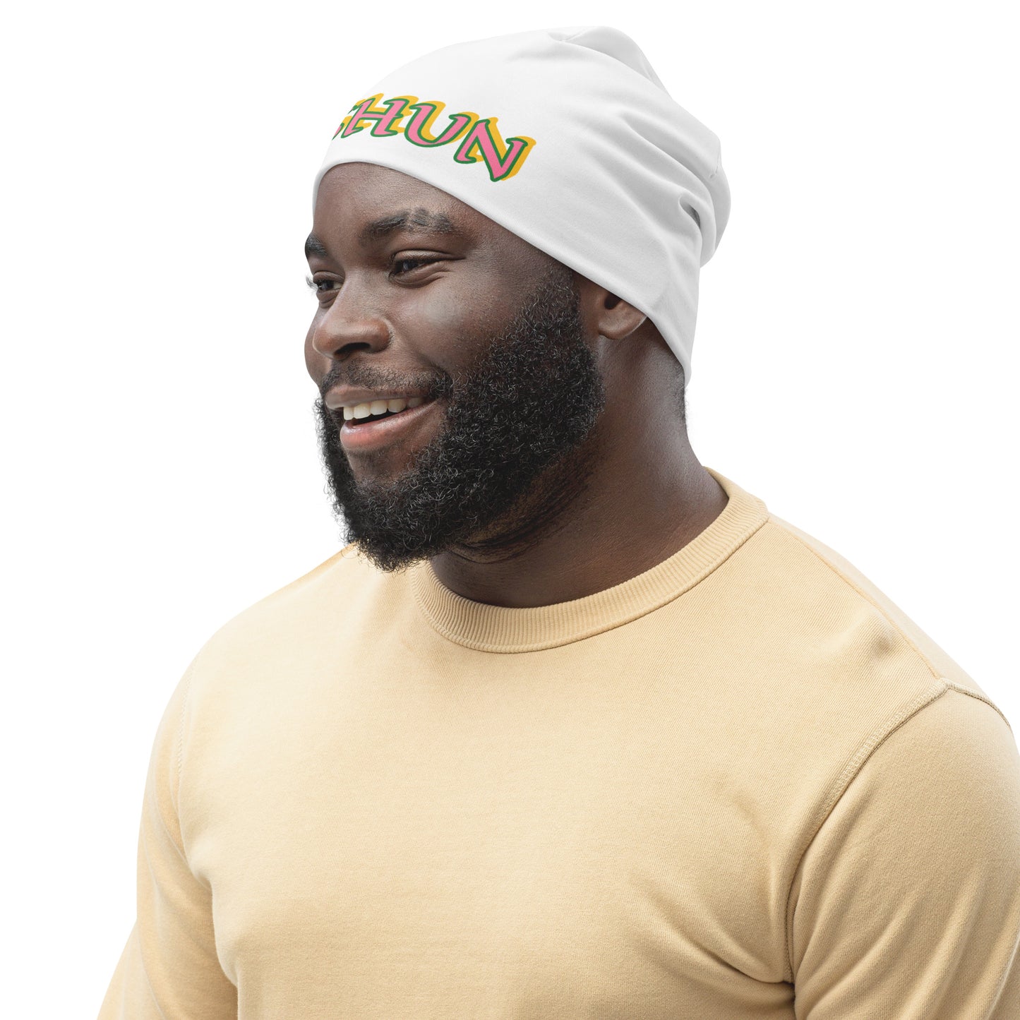 Oshun Ololodi 2 small All-Over Print Beanie