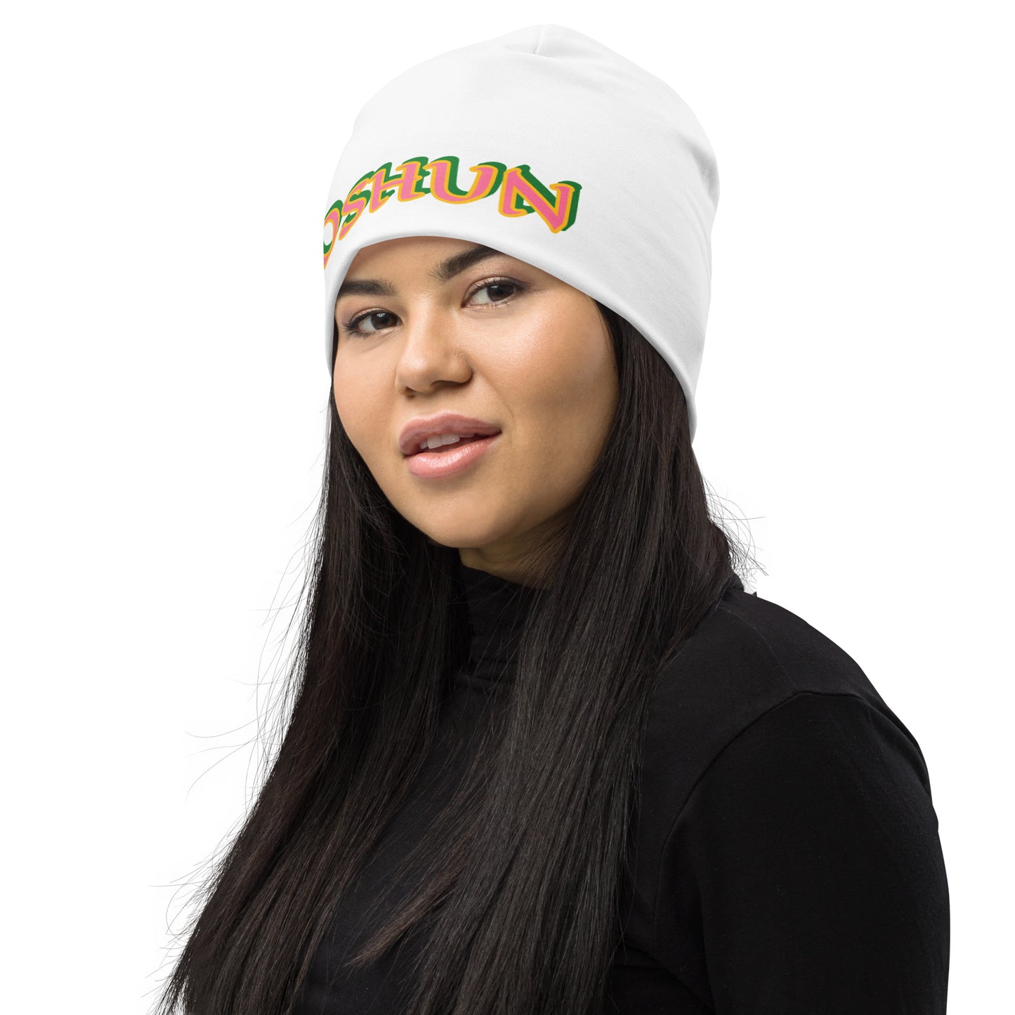 Oshun Ololodi 3 small All-Over Print Beanie