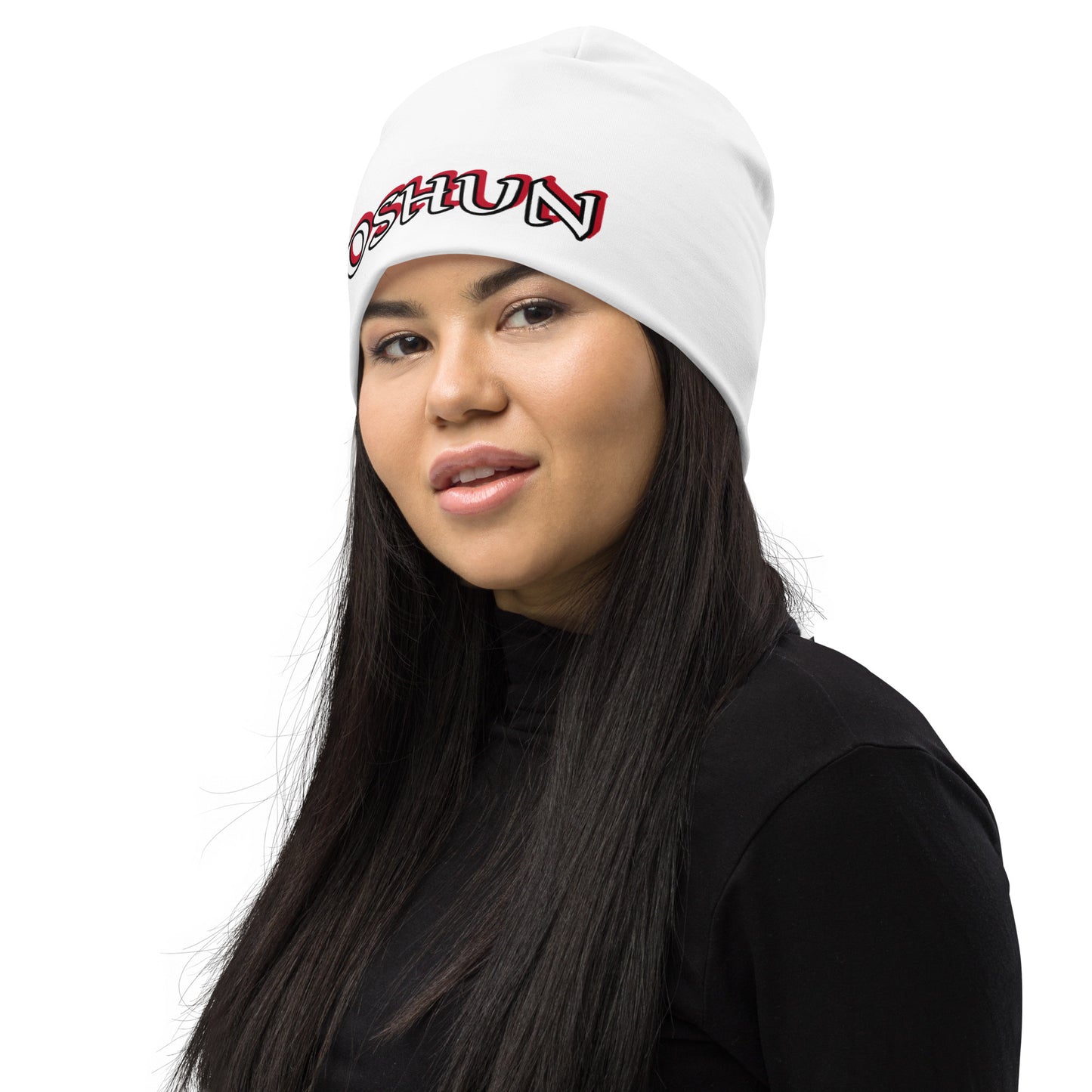 Oshun Aje Funfun 1 small All-Over Print Beanie