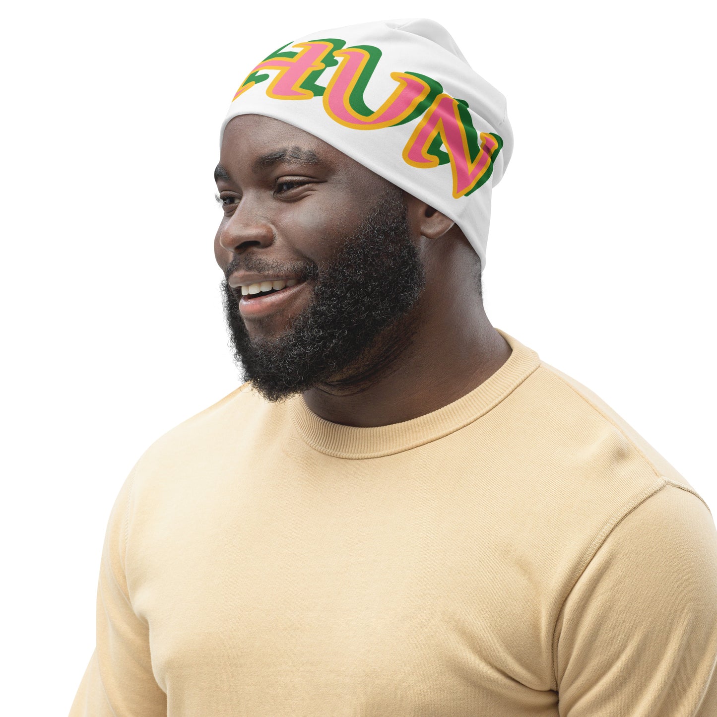 Oshun Ololodi 3 All-Over Print Beanie