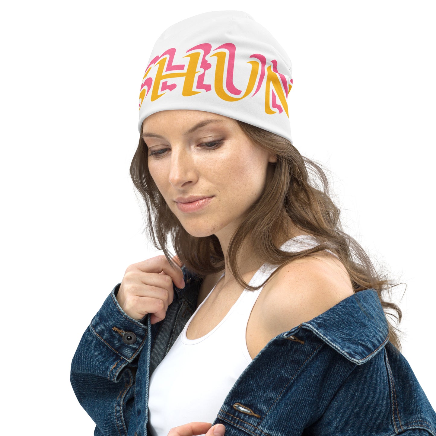Oshun Ololodi All-Over Print Beanie