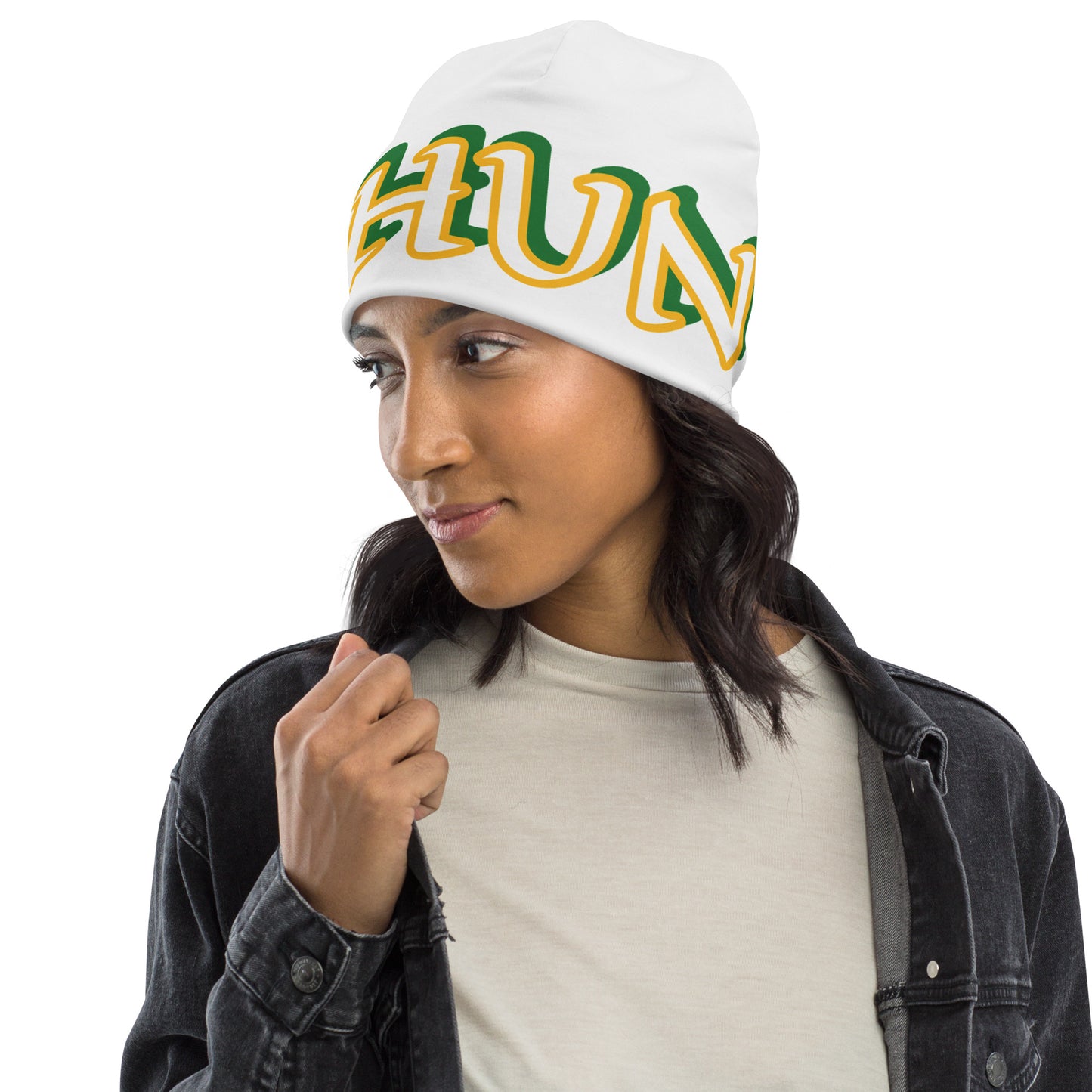 Oshun 3 All-Over Print Beanie