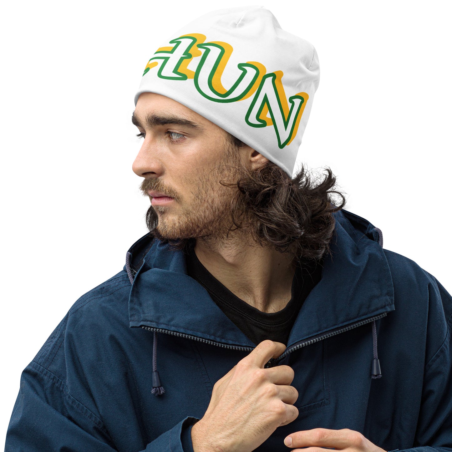 Oshun 4 All-Over Print Beanie