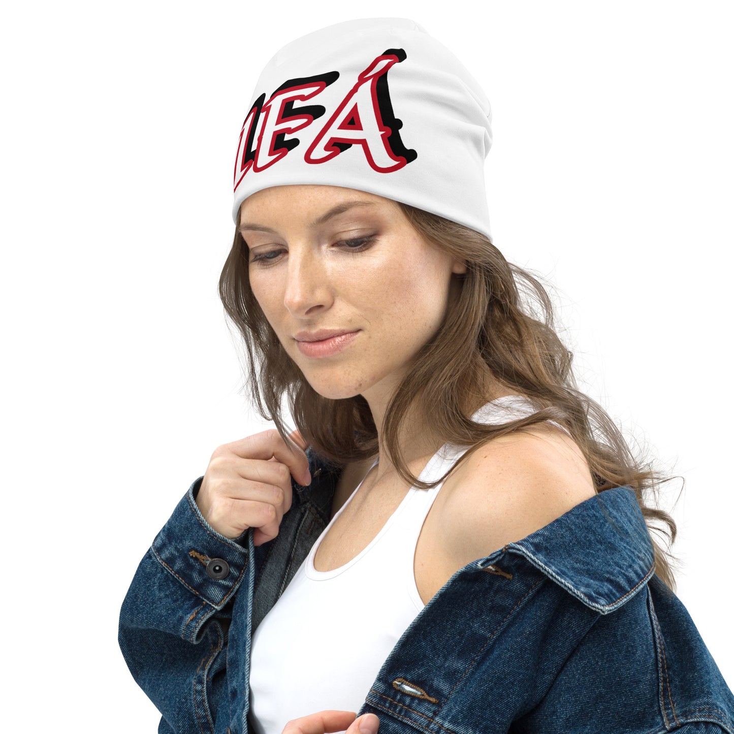 IFÁ Ájé Funfun 1 Eagle All-Over Print Beanie