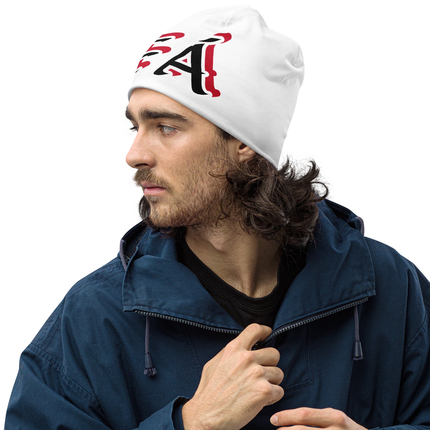 IFÁ Ájé Dúndún Eagle All-Over Print Beanie