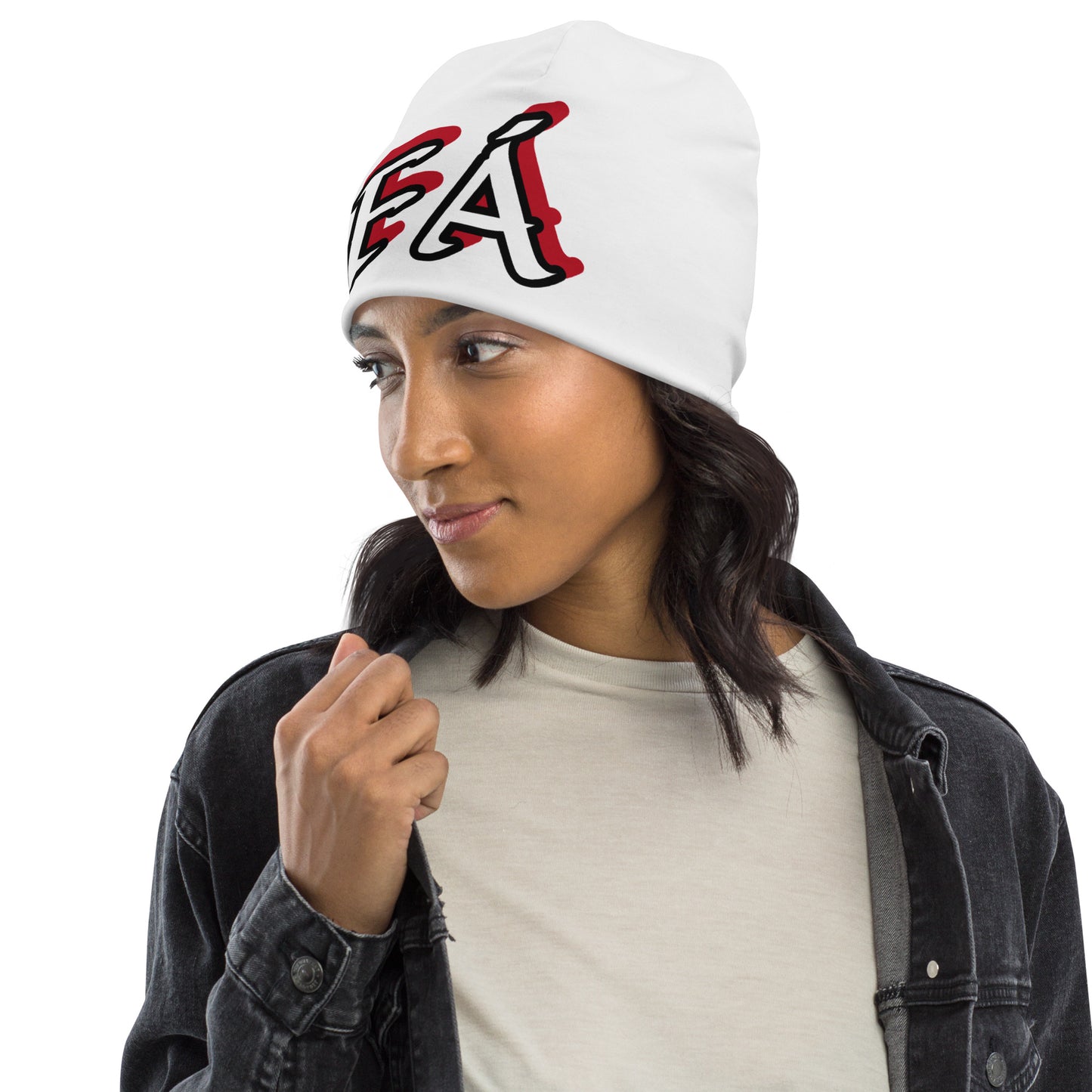 IFÁ Ájé Funfun 2 Eagle All-Over Print Beanie