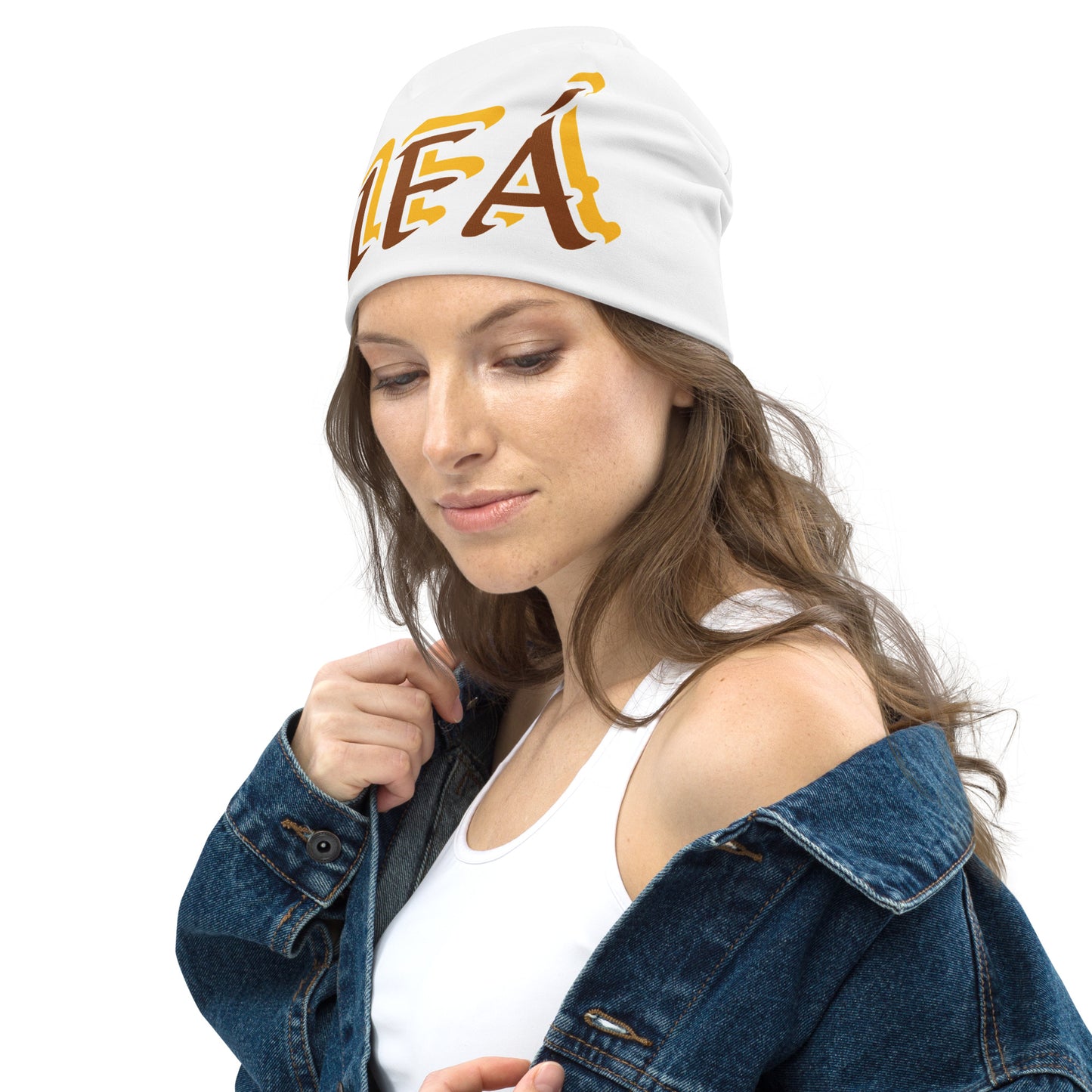 IFÁ ELA Eagle All-Over Print Beanie