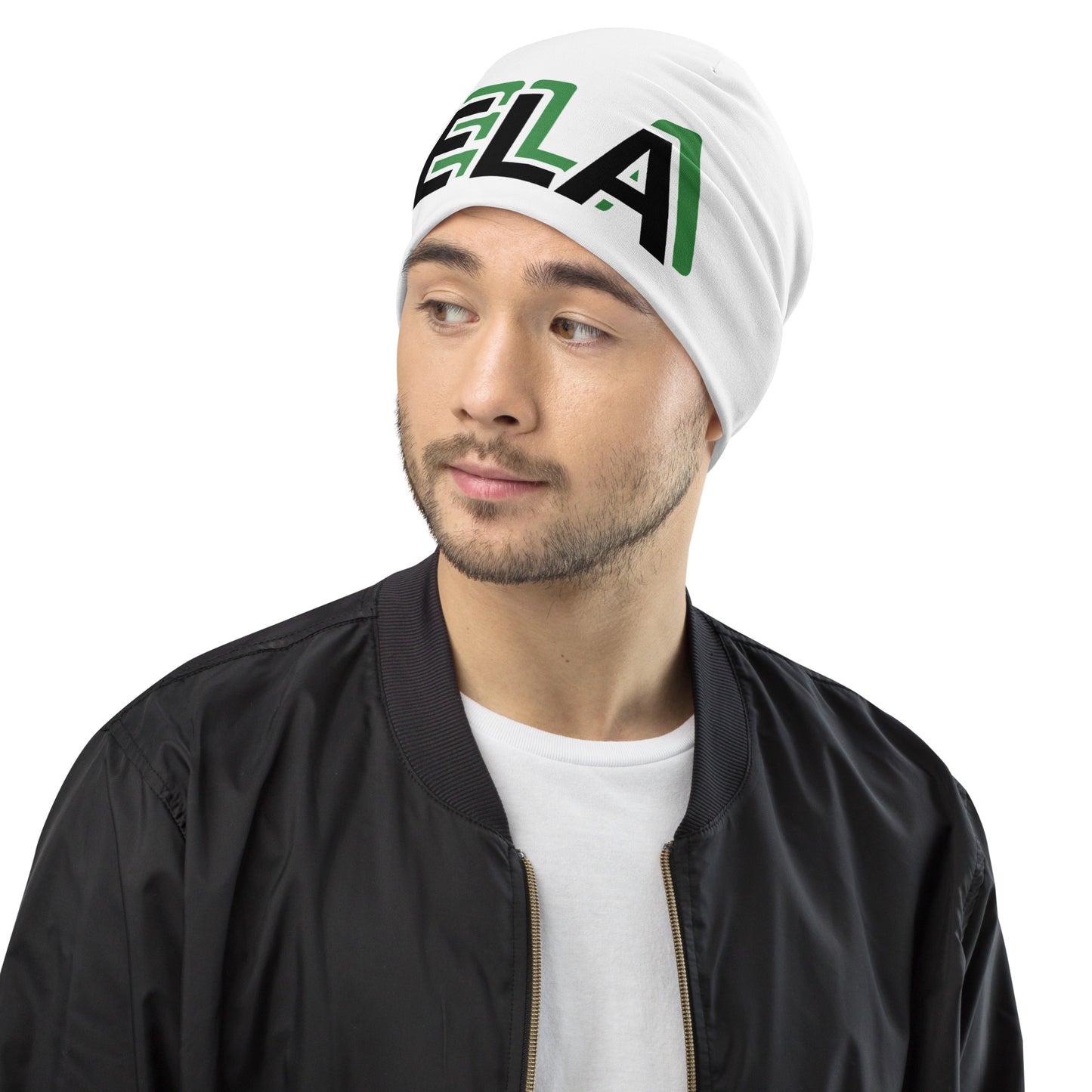 ELA 4 Aje-Ju-Ogun All-Over Print Beanie