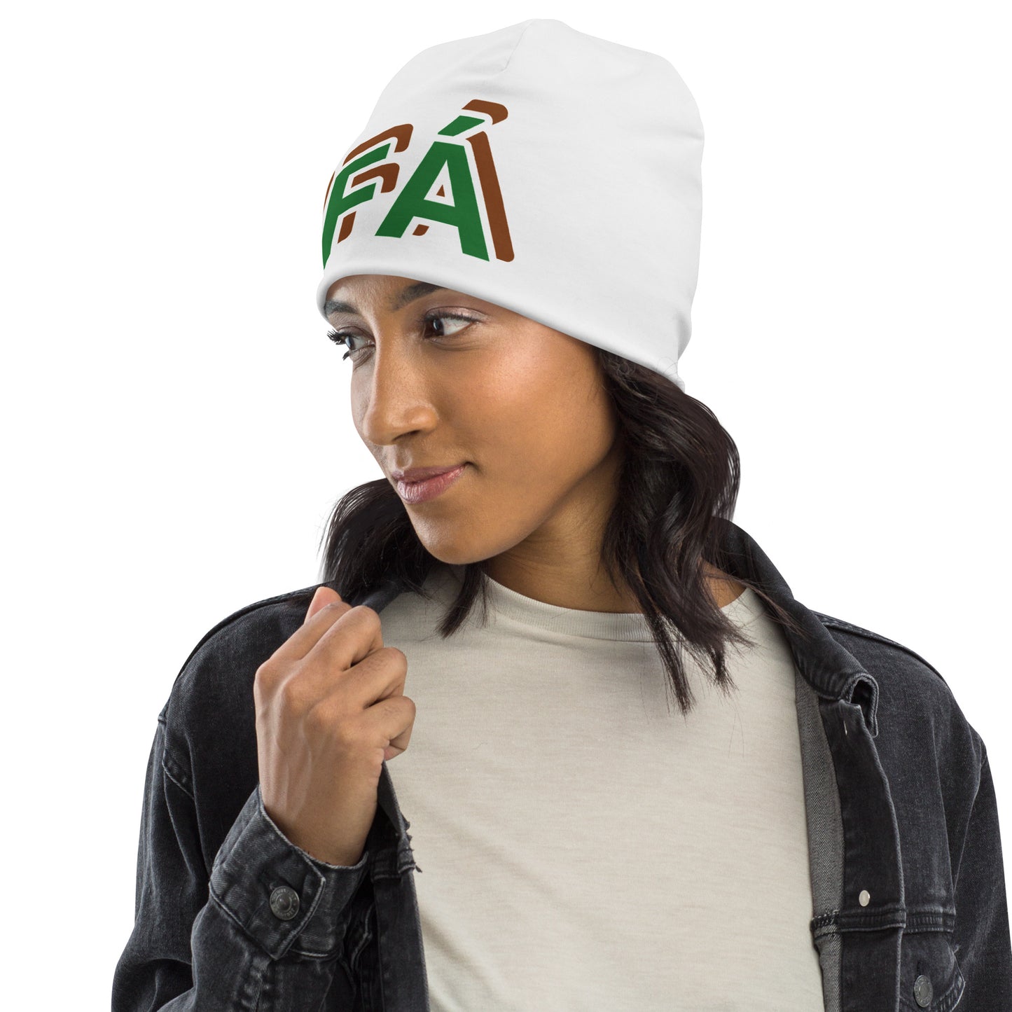 IFÁ Isese All-Over Print Beanie