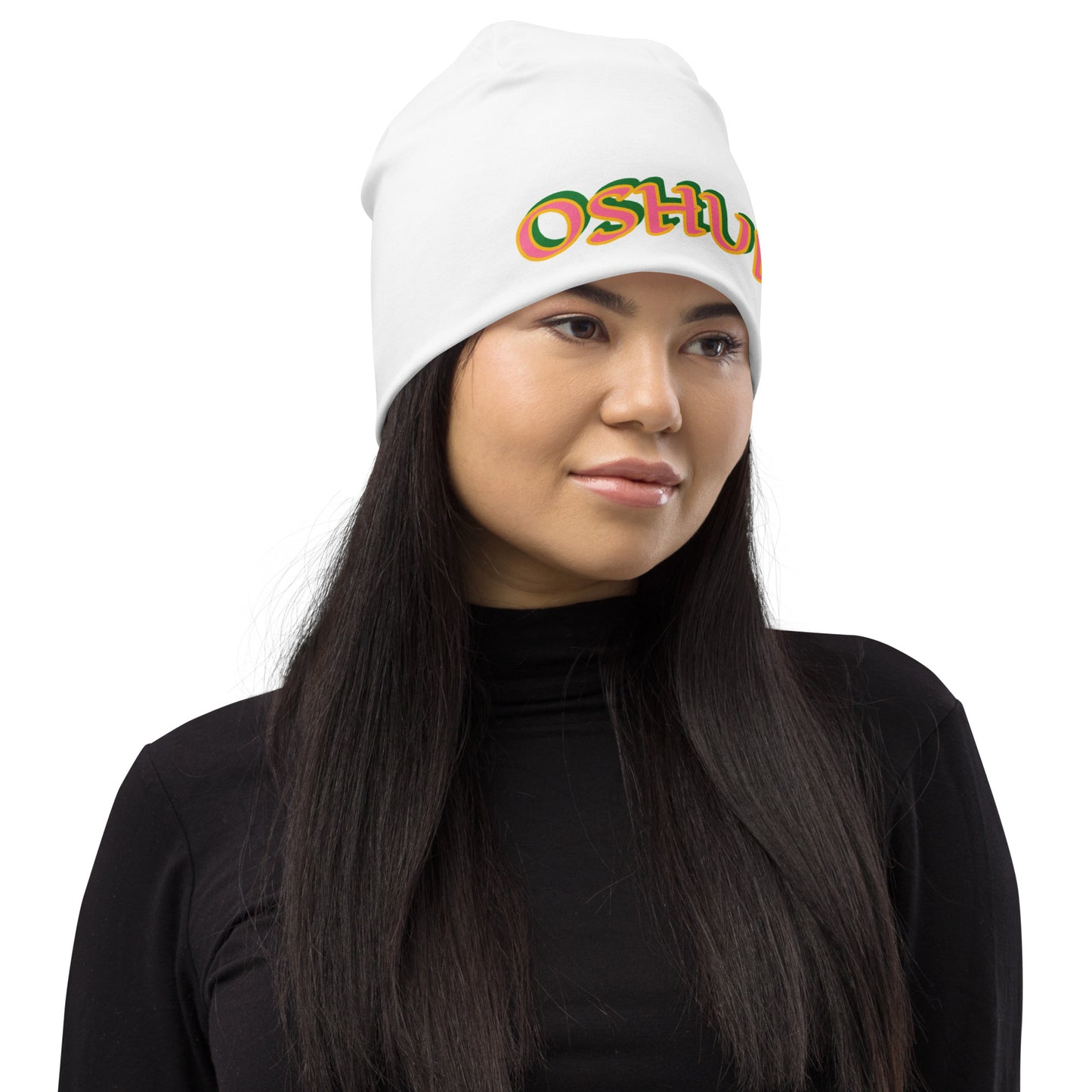 Oshun Ololodi 3 small All-Over Print Beanie