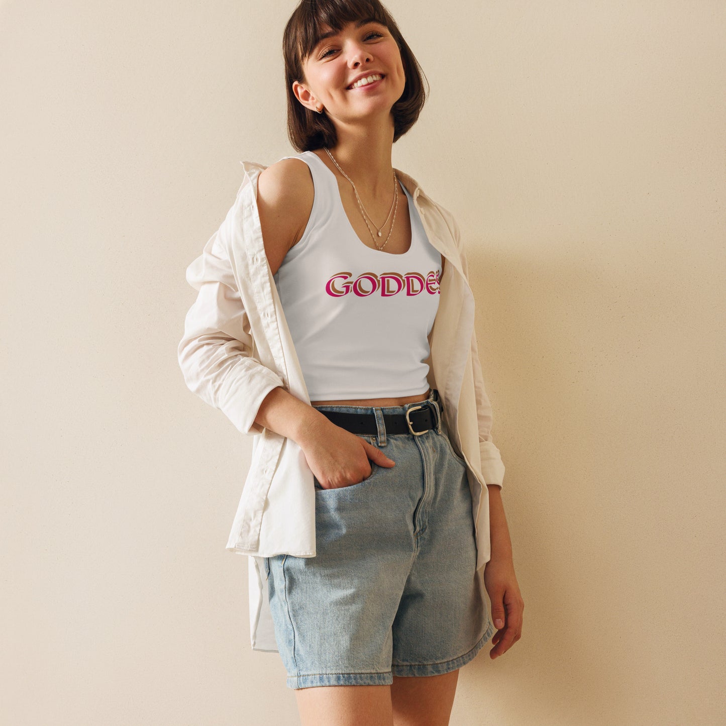 Goddess 3 Crop Top