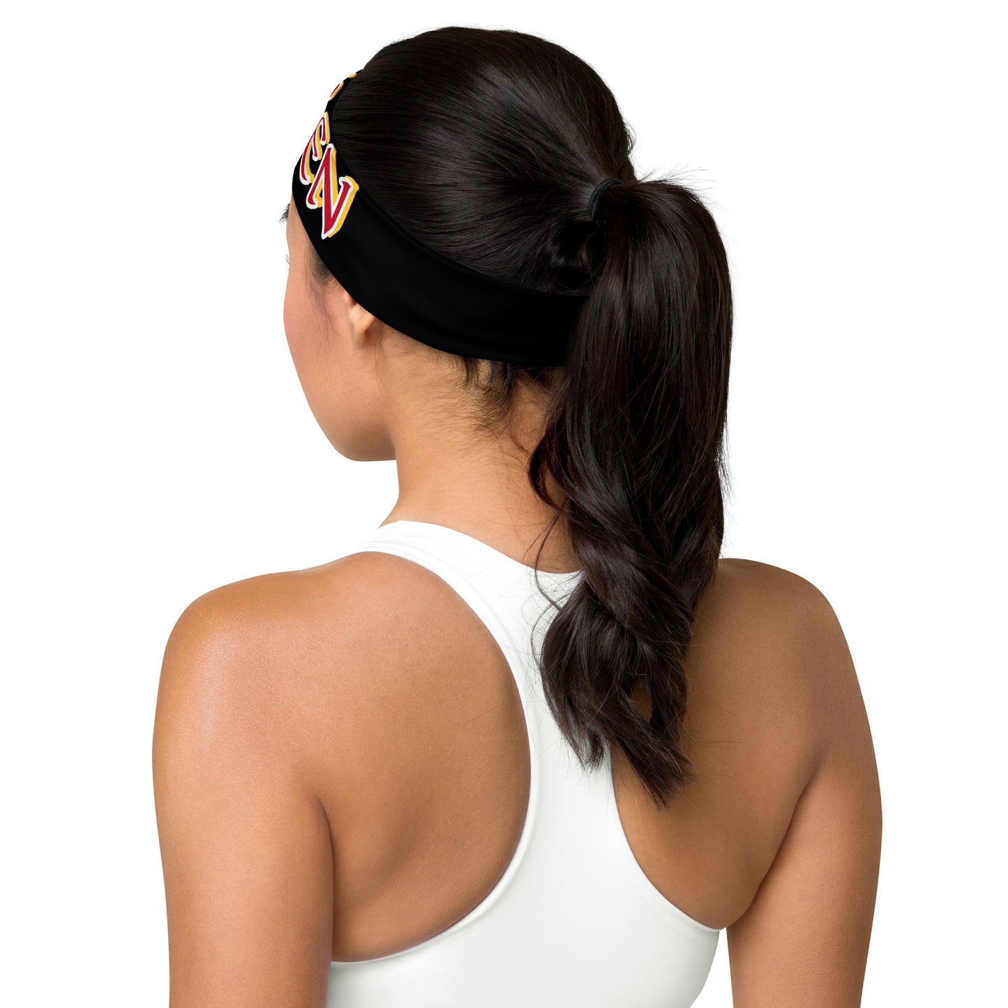 Queen 1 Black Headband