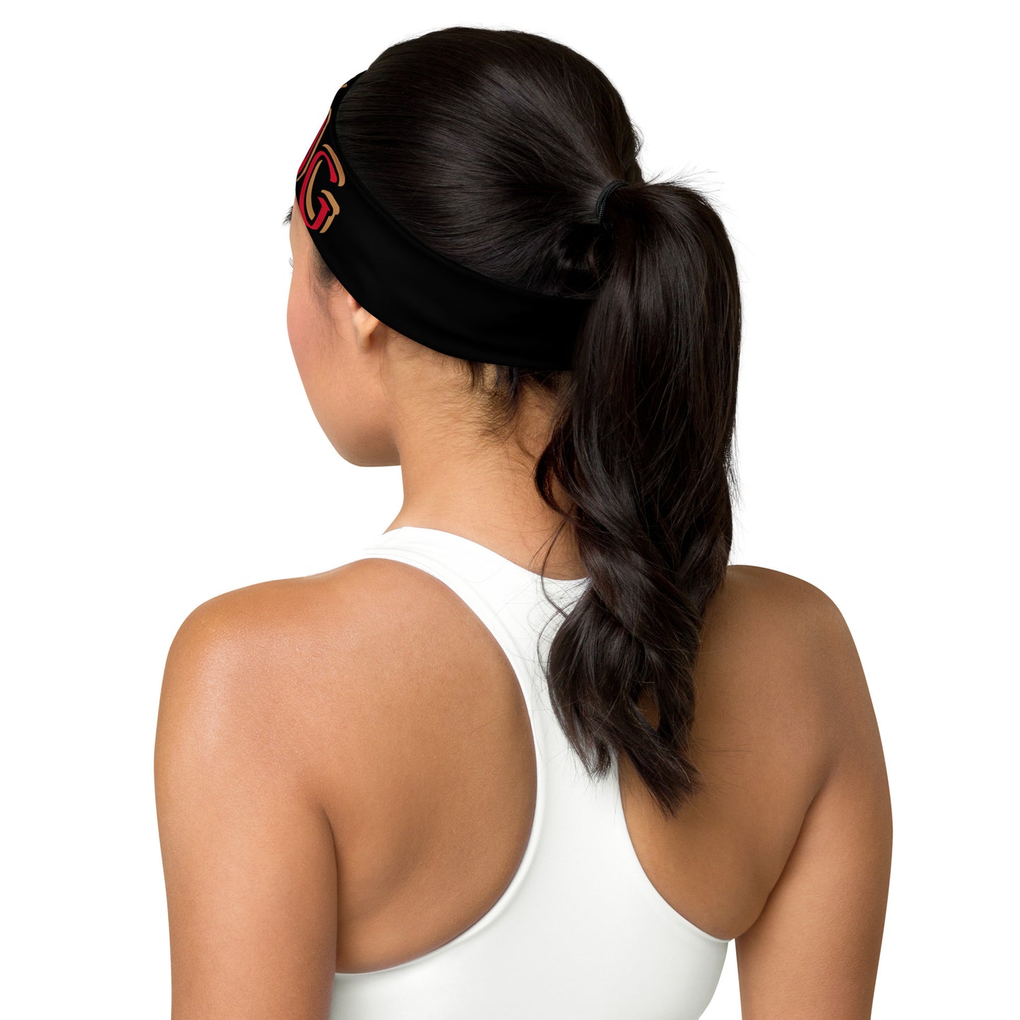 King 1 Black Headband