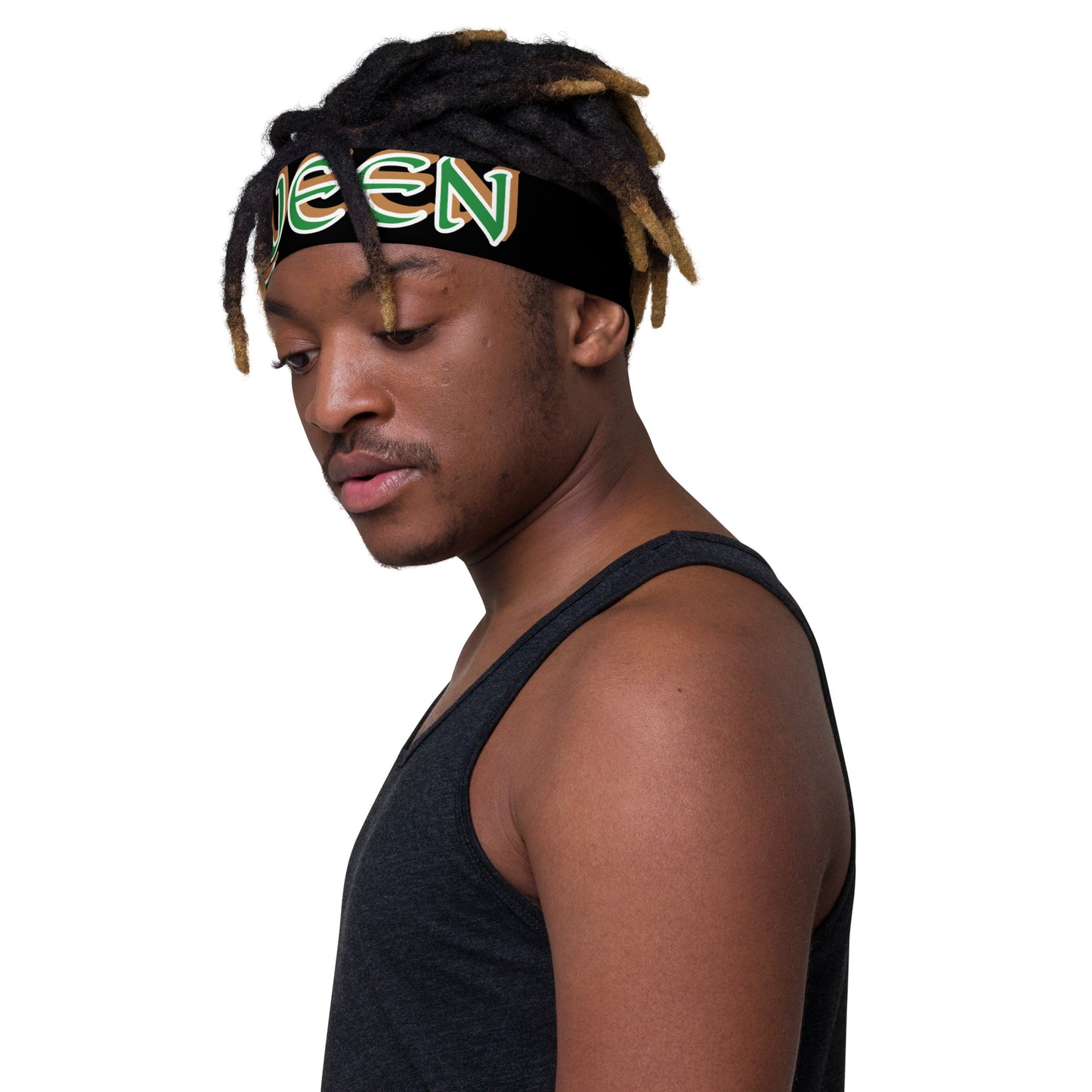 Queen 6 Black Headband