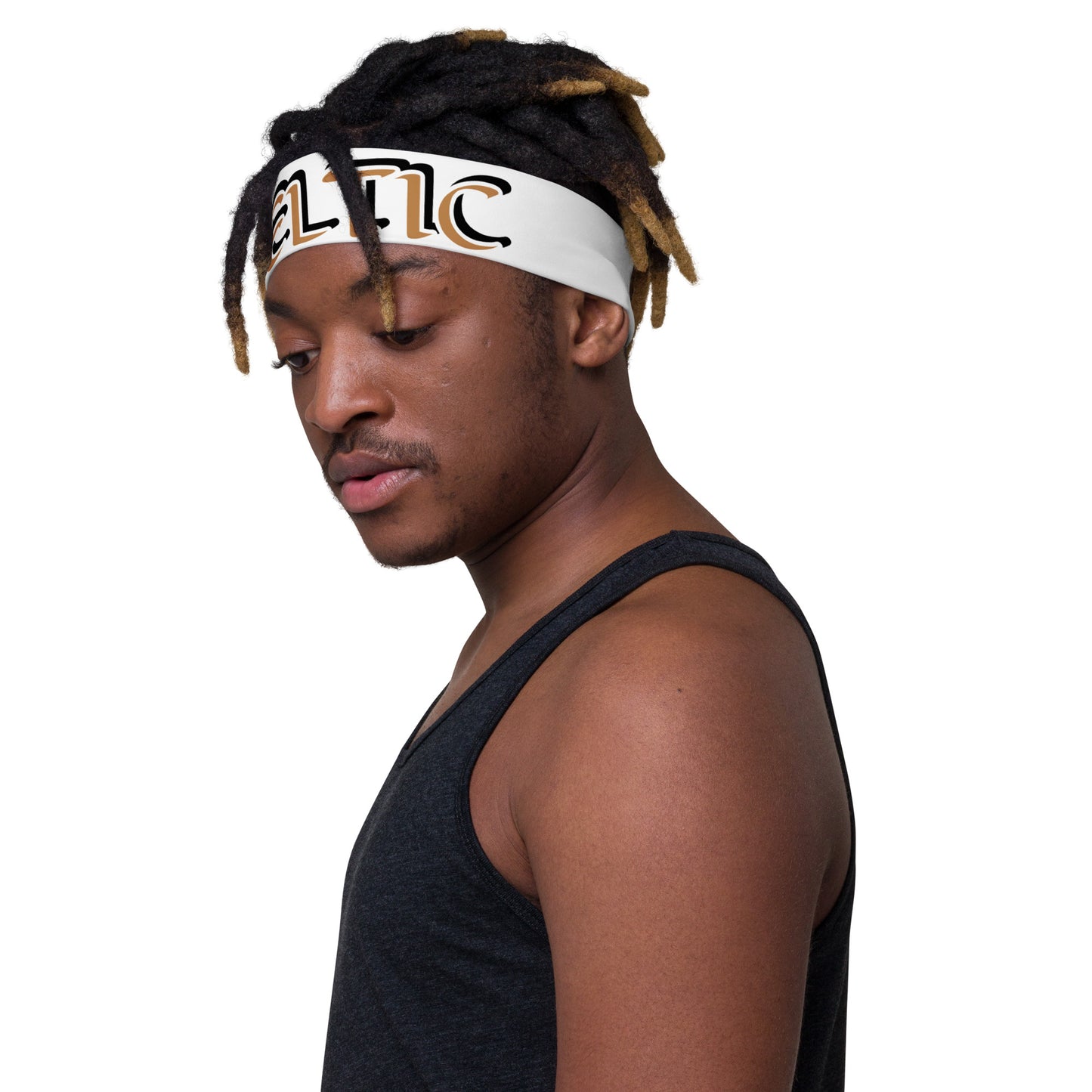 Celtic Gold/Black Headband