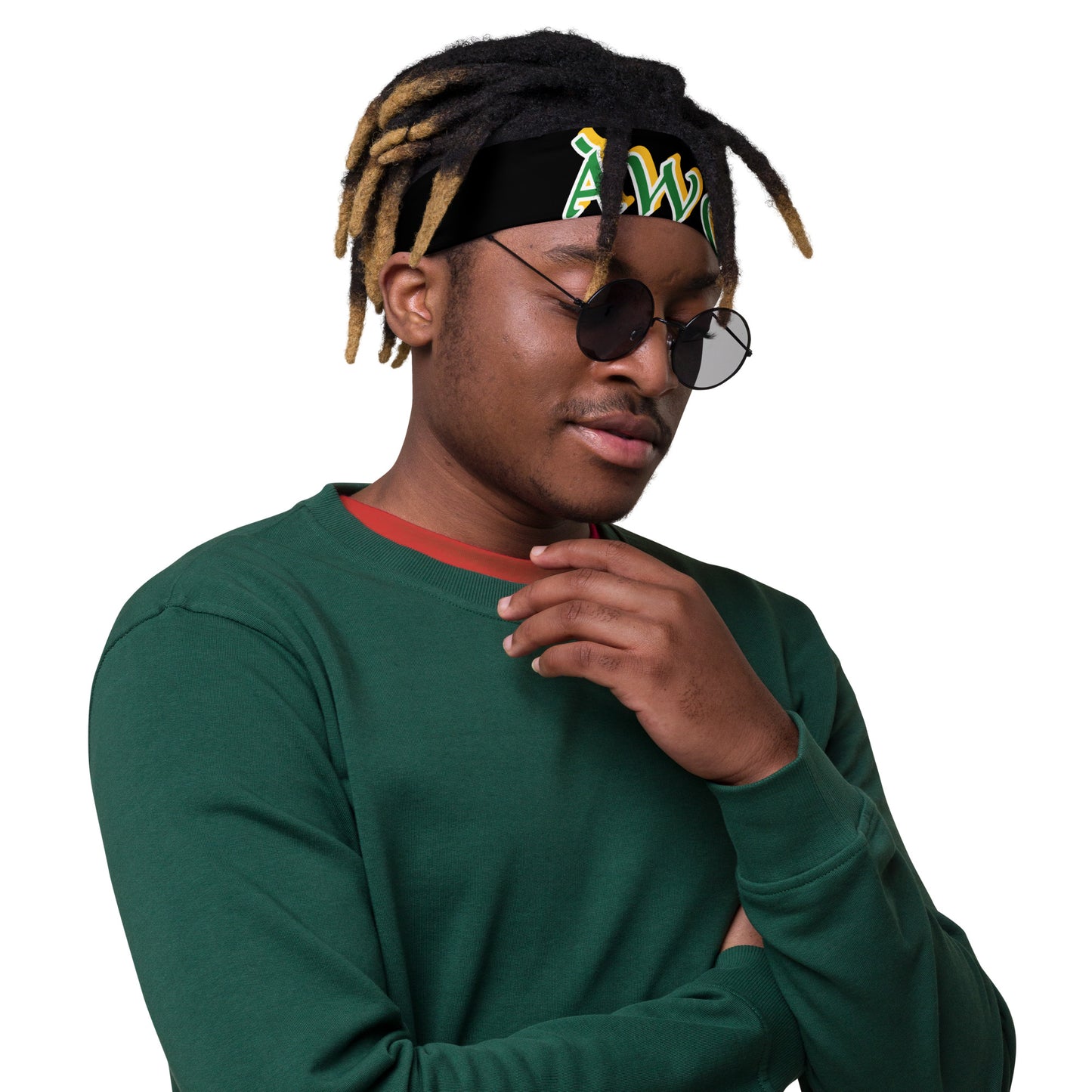 Awo Lucumi Black Headband
