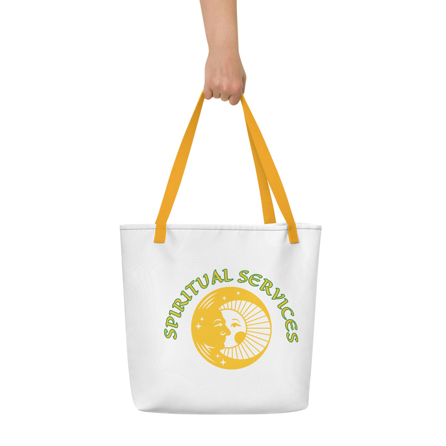 Egbe Ire Awo Lucumi Large Tote Bag