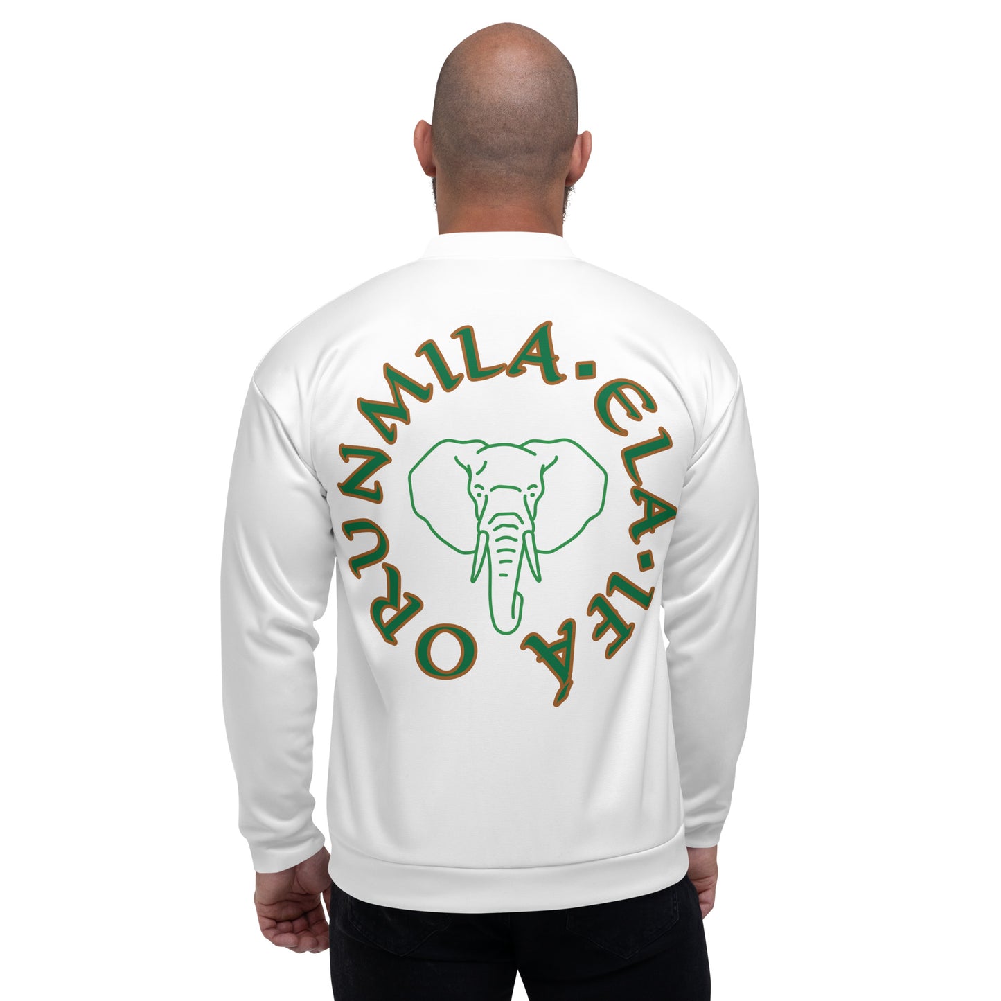 Orisha Trinity Orunmila ELA IFA Isese Unisex Bomber Jacket