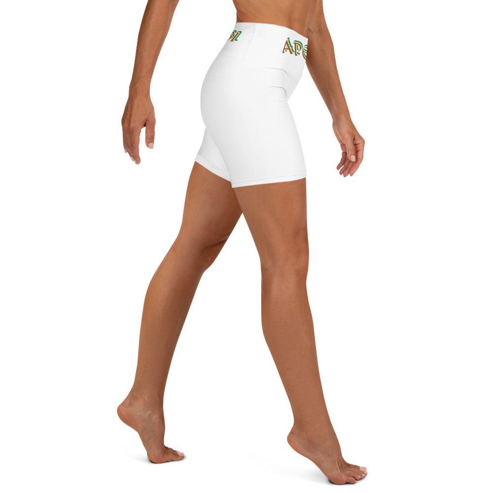 Apetebi Isese Reverse Black Yoga Shorts