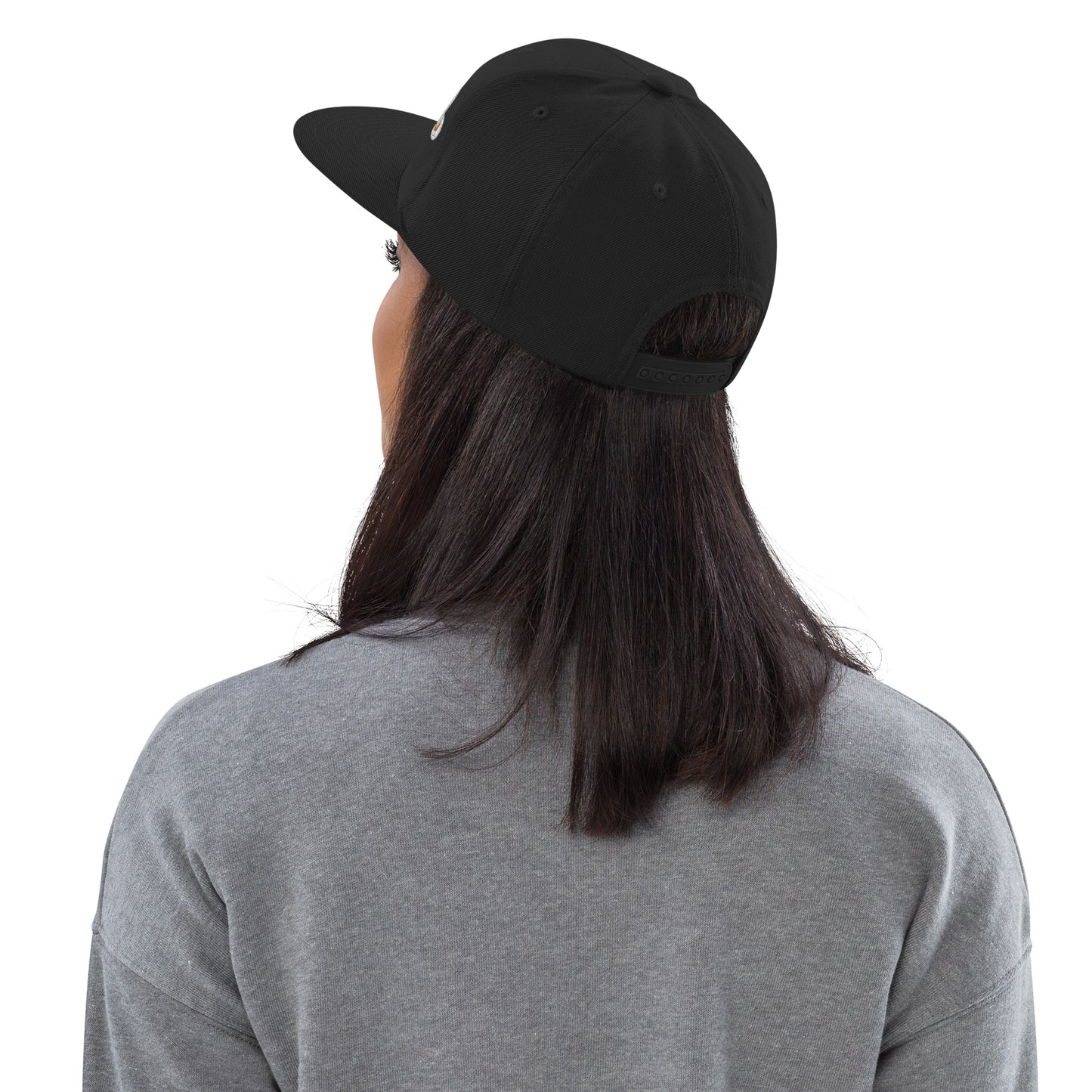 Queen Reverse Script Snapback hat