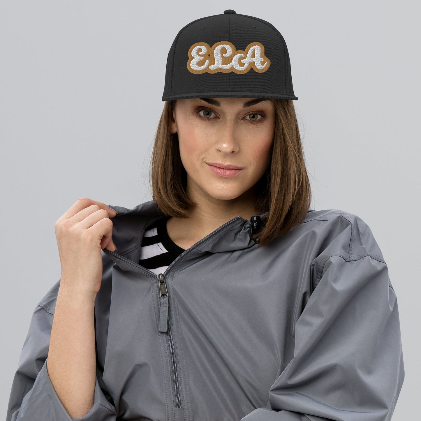 ELA Script Snapback Hat