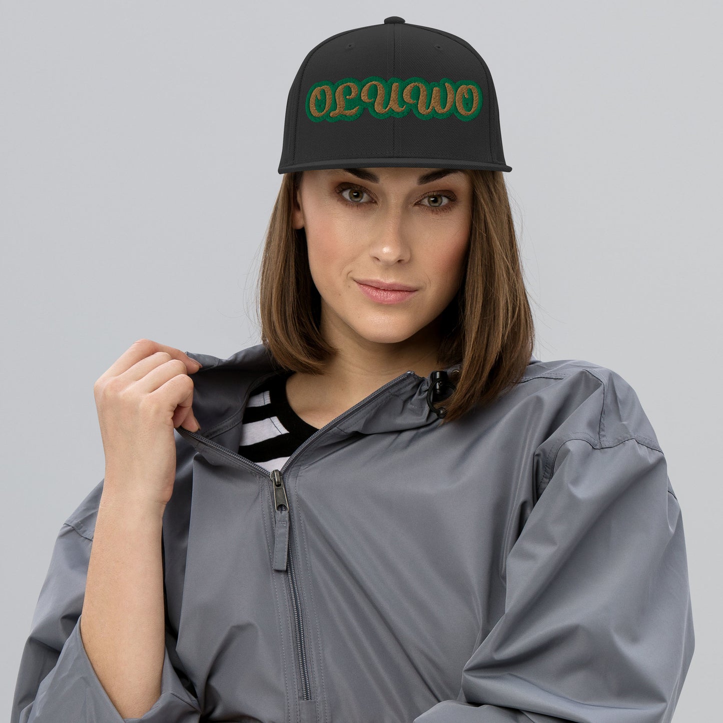 Oluwo 1 Isese Reverse Script Snapback hat
